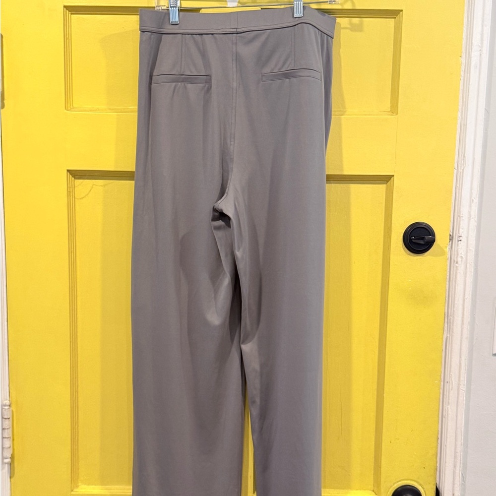 HALARA Women’s Ultra Tall Gray Straight Dress Pants